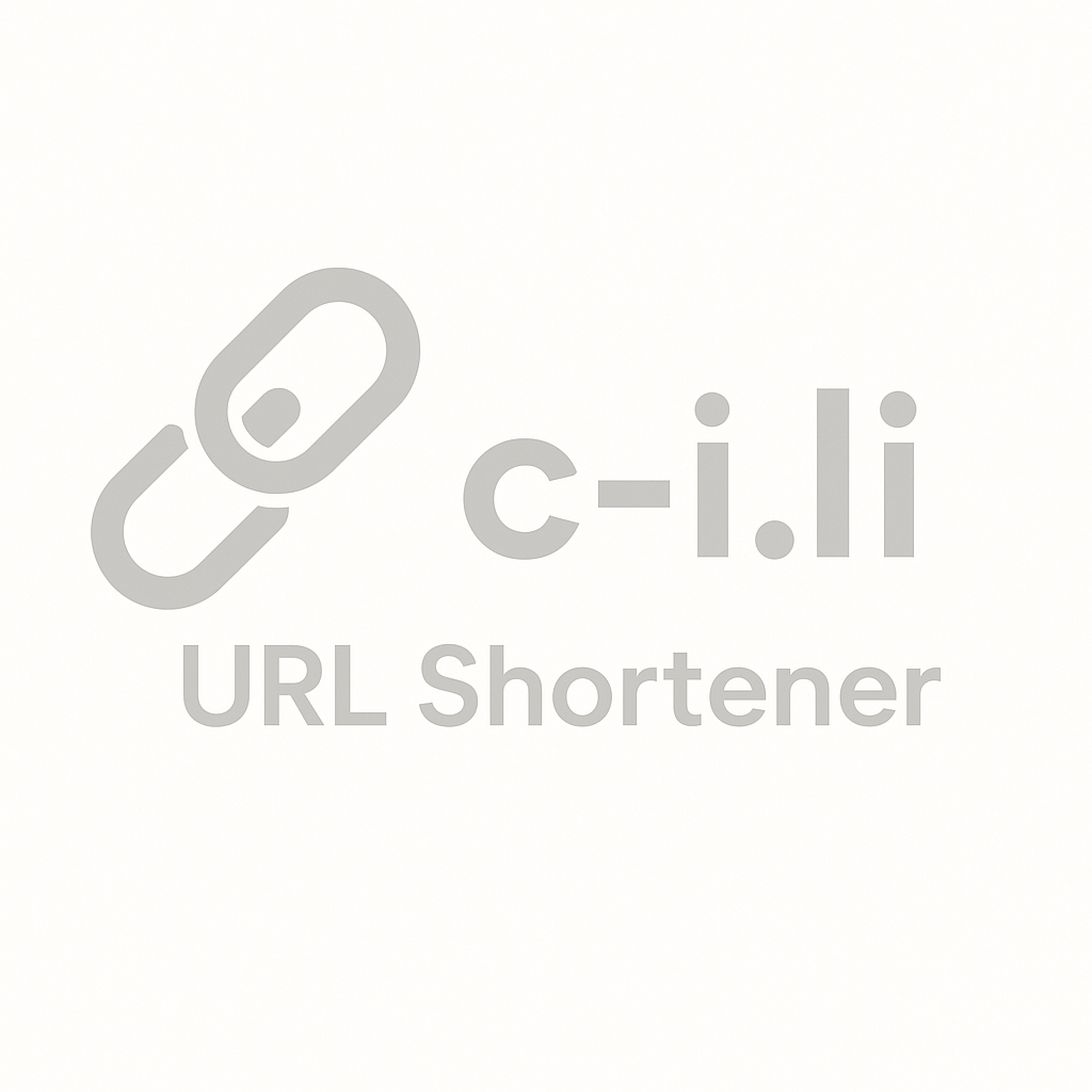 CILI - Advanced URL Shortener for Smarter Links